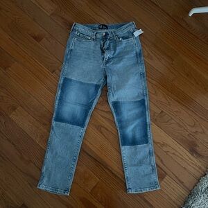 GAP Women's Straight Leg Jeans - Blue and Gray